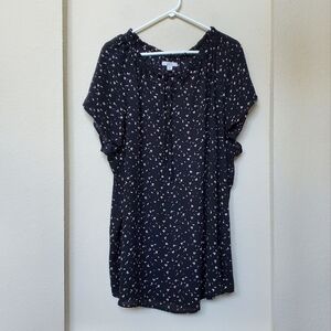Croft & Barrow Floral Top.  Size 4x